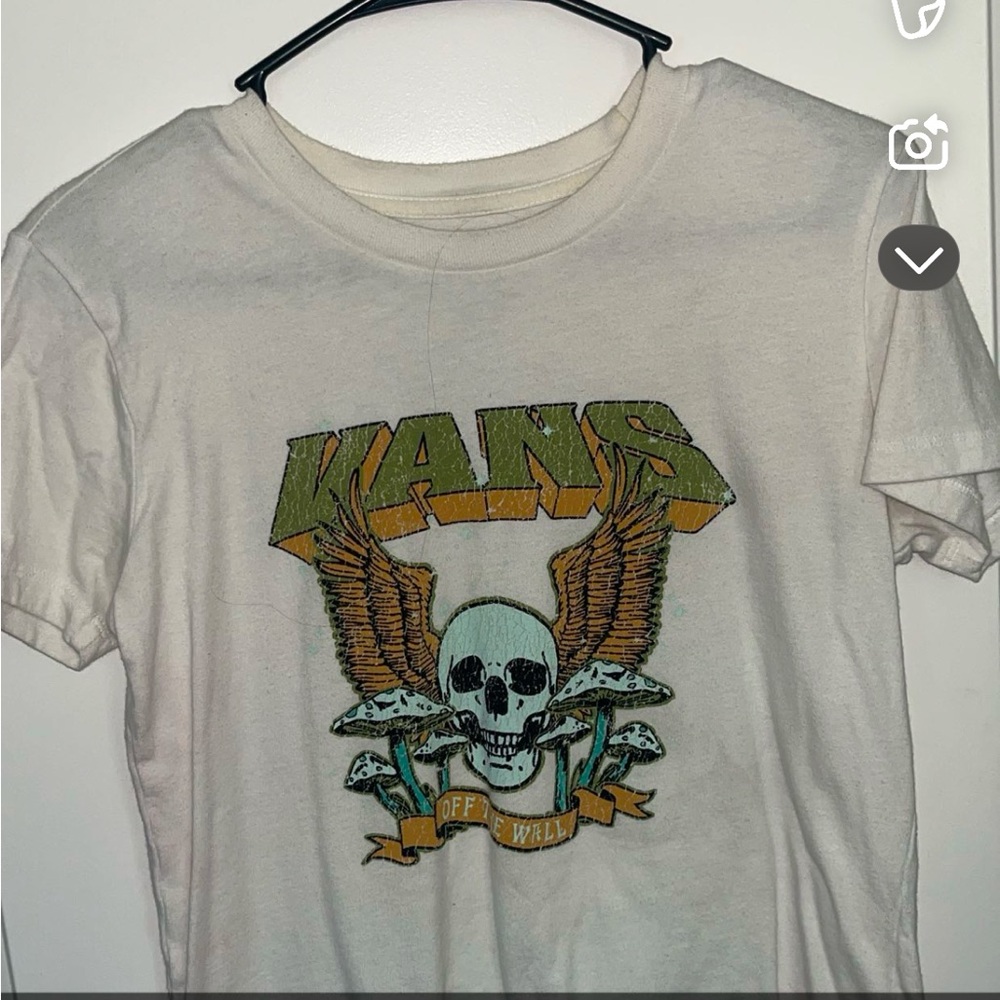 Vans White Graphic T-Shirt